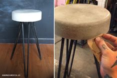 Concrete Bucket Stool 6 small
