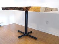 Live Edge Ambrosia Maple Slab Table For Four 3 small