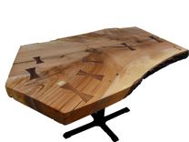 Five Sided Ambrosia Maple Live Edge Table 2 small
