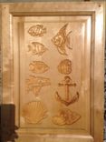 Custom Carved Kitchen Cabinets 1 small