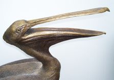 Life Size Pelican Sculptures 5 small