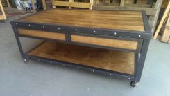 Industrial Coffee Table #019 1 small