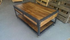 Industrial Coffee Table #019 2 small