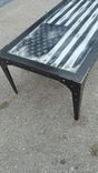 The Patriot - Industrial Coffee Table #051 • By Industrial Evolution Furniture Co. 3 small