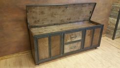 Industrial Media Console "The Contemporary" #054 • By Industrial Evolution Furniture Co. 5 small