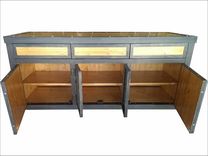 The Natural – Custom Industrial Media Console #005 • 5 small
