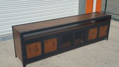 Industrial Media Console With Component Niche #003xlb • 1 small