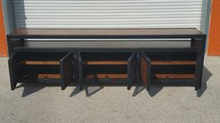 Industrial Media Console With Component Niche #003xlb • 3 small