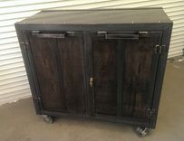Custom Industrial Office Storage Cabinet #014 • 1 small