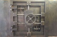 Vintage Vault Door And Wall Custom Made 1 small