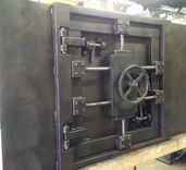 Vintage Vault Door And Wall Custom Made 3 small