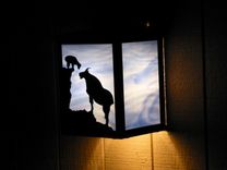 Mountain Goat Wall Light 1 small