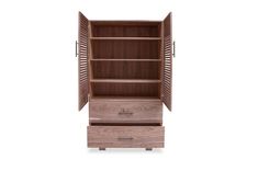 Mid Century Walnut Armoire 2 small