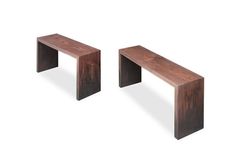 Ebonized Walnut Bench 1 small