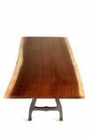 Reclaimed Walnut Slab Table 3 small
