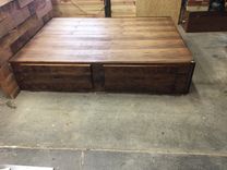 Queen Size Platform Bed With Storage 2 small
