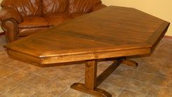 Custom Shaped Kitchen Table 8' X4 2 small