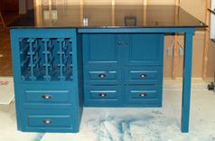 Art Deco Kitchen Island 1 small