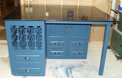 Art Deco Kitchen Island 3 small