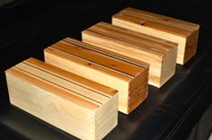 Wood Gift Boxes 3 small