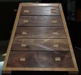 Solid Cherry And Black Walnut Jewelry Box 2 small