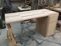 Parquet Butcher Block Kitchen Island 2 small