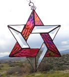 Stained Glass Ornaments 2 small