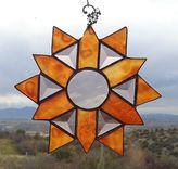 Holiday Stained Glass Ornaments 3 small