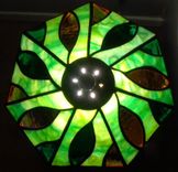 Golden And Green Leaves Lamp 2 small