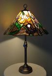 Iris Garden Stained Glass Lamp 2 small