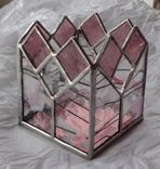 Stained Glass Candle Holder 2 small