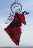 Stained Glass Angel Ornaments/Suncatchers/Gifts 2 small