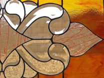 Stained Glass Bevel Hanging Panel For Home Or Office Windows 4 small