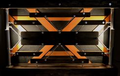 Custom Industrial Contemporary Modern Wood And Metal Bar 2 small