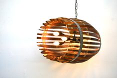 Wine Barrel Chandelier - Catch - Made From Retired California Wine Barrels 4 small