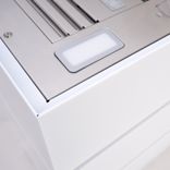 30" Stainless Steel Range Hood, 3 Stacks Modern Box Kitchen Hood With Powerful Vent Motor 4 small