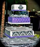 Acrylic Cake Stand - Many Styles And Sizes Available - Hand Crafted Custom Built 1 small