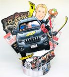 Personalized 40th Cake Toppers, Unique 40 Birthday Cake Topper Centerpiece 1 small
