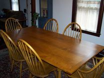 Tiger Maple Table 4 small