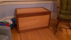 Oak Toy Chest 2 small