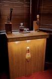 Custom Bar Made From Reclaimed Bowling Lane 1 small