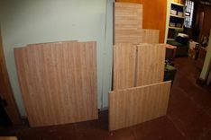 Custom Bar Made From Reclaimed Bowling Lane 4 small