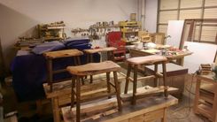 Slab Guitar Stools 5 small