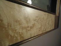 Birdseye Maple/Black Walnut Mirror 3 small
