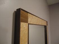 Birdseye Maple/Black Walnut Mirror 5 small