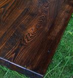 Reclaimed Antique Oak Custom Bar And Bar Stools 4 small