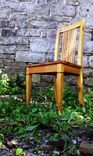Reclaimed Antique Oak Dining Chairs With Curved Back 3 small