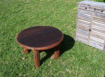 Outdoor Rustic Coffee Table Made From Reclaimed Barnwood 1 small