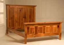 Beautiful Rustic Tall Headboard 2 small