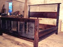 Faulkner Street Door Bed Made From Reclaimed Wood 1 small